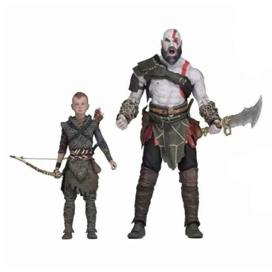 اکشن فیگور نکا مدل کریتوس و آترئوس سری God of War New