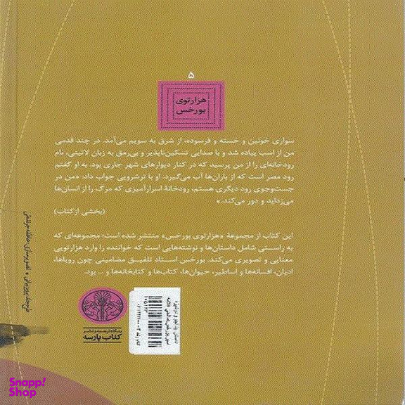 کتاب داستان جنگجو و دوشیزه اسیر اثر خورخه لوئیس بورخس  انتشارات کتاب پارسه
