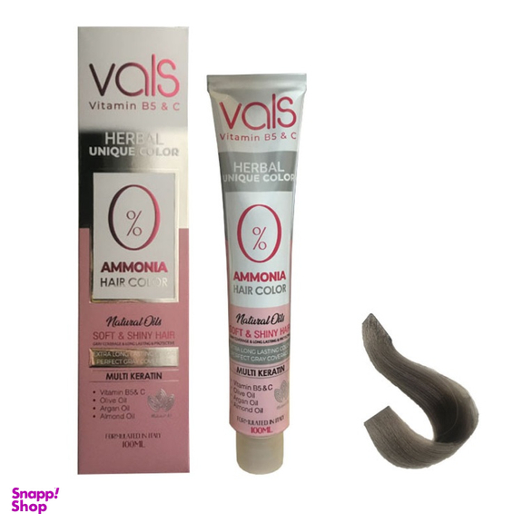 رنگ مو والس شماره 6.1 رنگ بلوند دودی حجم 100 میلی لیتر