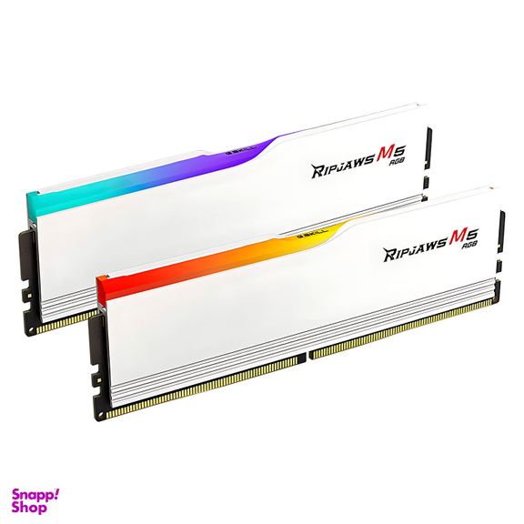 رم دسکتاپ جی اسکیل مدل Ripjaws M5 RGB DDR5-6000 CL36 1.35V ظرفیت16 گیگابایت بسته 2 عددی