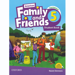 کتاب 5 American Family and Friends اثر Naomi Simmons انتشارات Oxford
