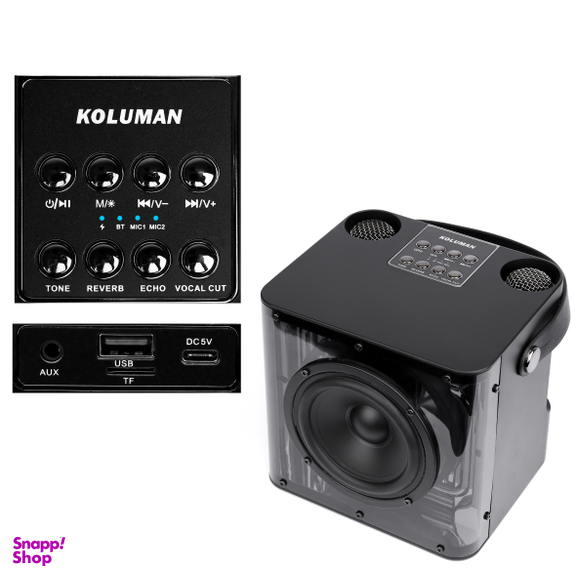 اسپیکر بلوتوثی قابل حمل کلومن مدل KS-150 KARAOKE
