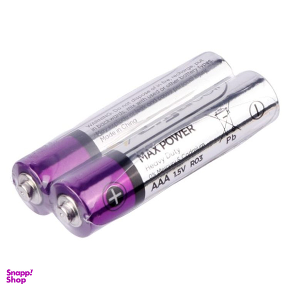 باتری نیم قلمی گیگاسل مدل Max-Power کد 0787 بسته 2 عددی