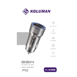 شارژر فندکی موبایل کلومن مدل K-C103 48W