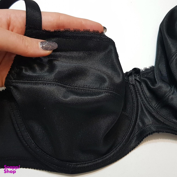 سوتین زنانه شاندرمن مدل فنردار کد 5080-2370-04 رنگ مشکی