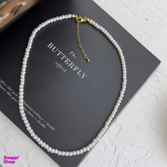 گردنبند زنانه مدل مروارید کد N4966