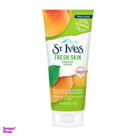 اسکراب لایه بردار پوست سینت ایوز مدل Fresh Skin Apricot وزن 170 گرم