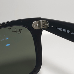 عینک آفتابی ری بن پلاریزه مدل Wayfarer کد 2140 رنگ مشکی
