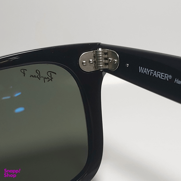 عینک آفتابی ری بن پلاریزه مدل Wayfarer کد 2140 رنگ مشکی