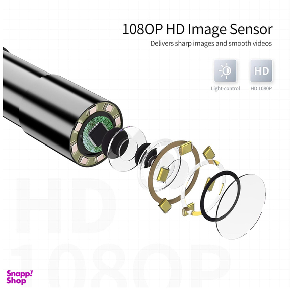 دوربین شلنگی مدل مانیتور دار ضد آب کد 5MegaPixel Full HD 10M