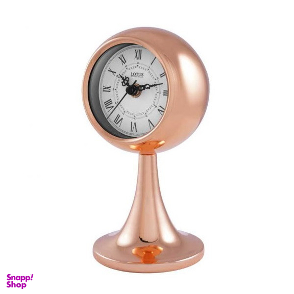 ساعت رومیزی لوتوس مدل TC-805-ROSE GOLD-SAN GABRIEL