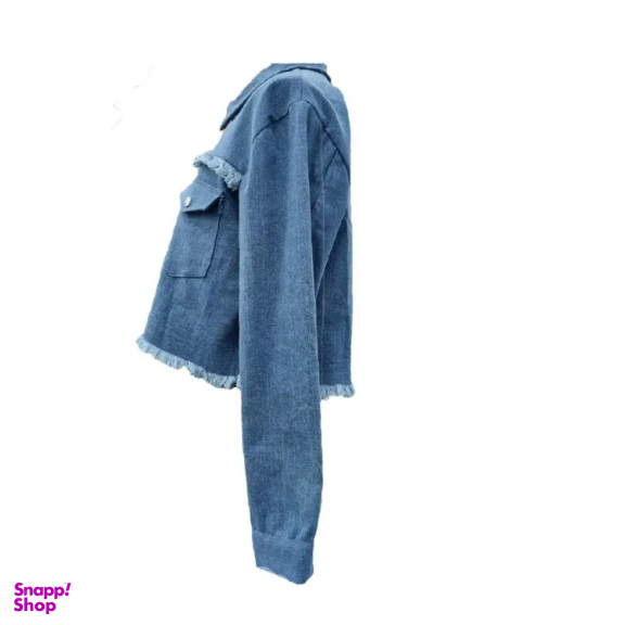 کت جین دخترانه کد 004 رنگ آبی