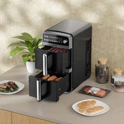 سرخ کن دو طبقه گرین لاین مدل High Capacity & Smart Performance