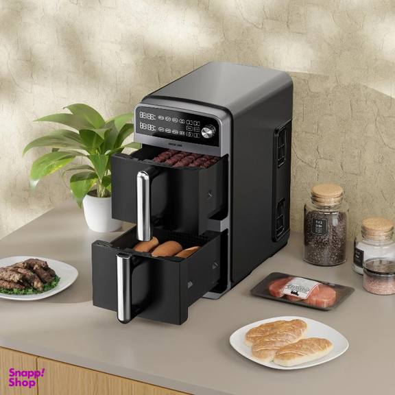 سرخ کن دو طبقه گرین لاین مدل High Capacity & Smart Performance