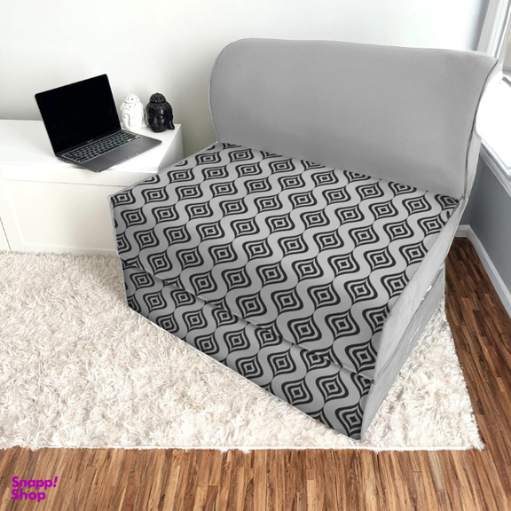 مبل تختخواب شو یک نفره نوپه هوم مدل پترن مینیمال کد P1023