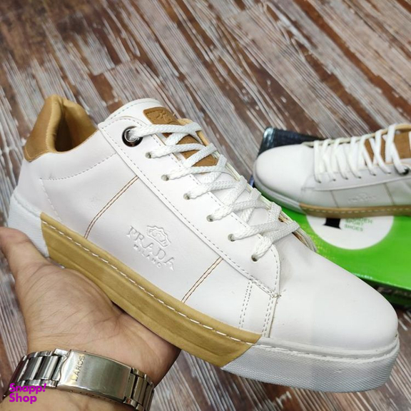 کفش پیاده روی طرح پرادا کد 020 رنگ سفید