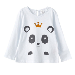 تیشرت آستین بلند نوزادی ال سی وایکیکی مدل سوپرپنبه