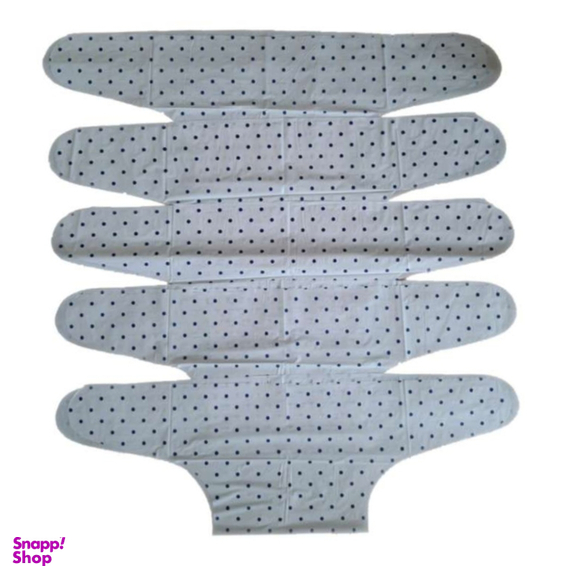 محافظ کهنه کودک مدل خال خالی کد A 01 بسته 5 عددی