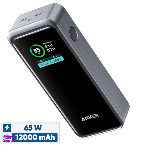 پاور بانک انکر مدل A1335 ظرفیت 12000 میلی آمپر ساعت