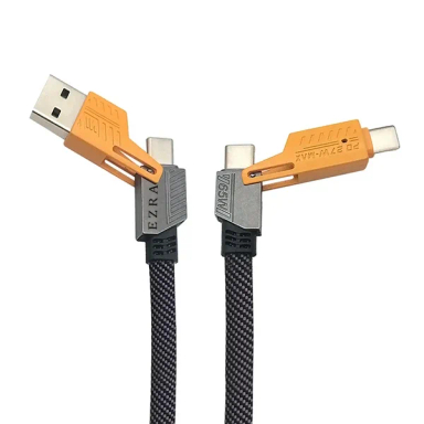 کابل تبدیل Type-C/USB به Lightning/Type-C آزرا مدل PD 27 W-MAX طول 1 متر