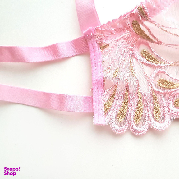 ست شورت و سوتین زنانه کارنا رز مدل فنردار کد 3389-6 رنگ صورتی