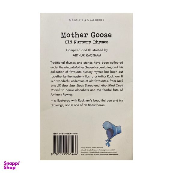 کتاب Mother Goose اثر Old Nursery Rhumes انتشارات وردز ورث ادیشن