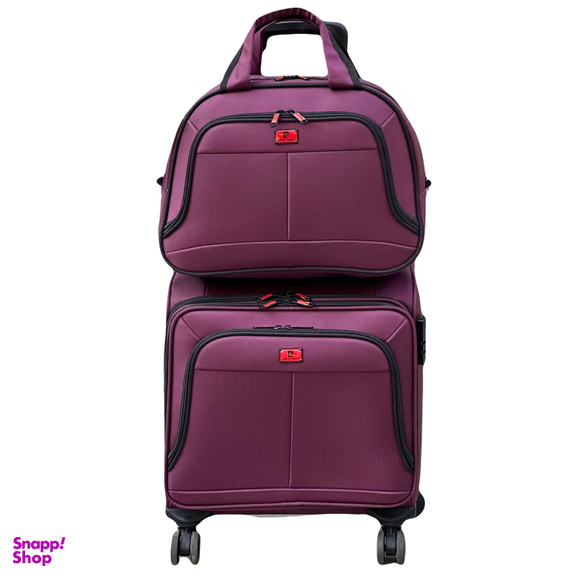 ست چمدان خلبانی طرح Pierre Cardin مدل PG5578 مجموعه دو عددی