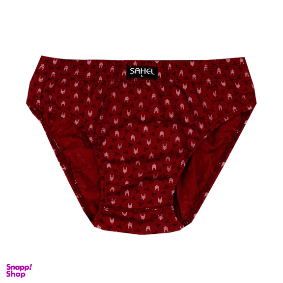 شورت مردانه ساحل مدل اسلیپ چاپی کد 988 بسته 3 عددی
