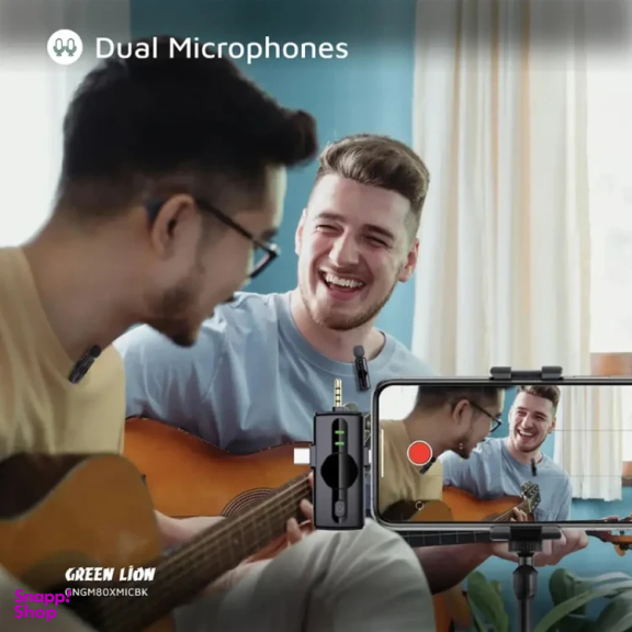 ست میکروفن بی سیم گرین لاین مدل GM-80X