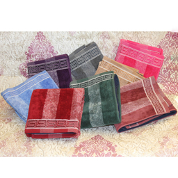 حوله دستی ماندگار طرح راه راه سایز 75x40 سانتی‌متر