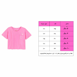 تی شرت آستین کوتاه دخترانه کول کلاب مدل  فلامینگو