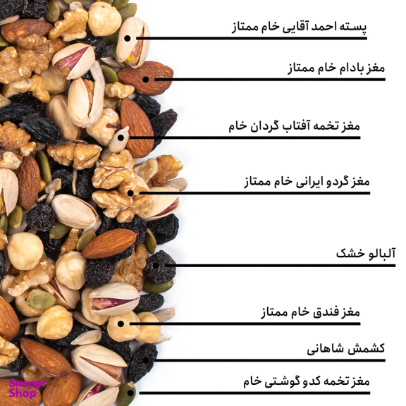 مخلوط آجیل مادرانه بارجیل