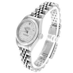ساعت عقربه ای زنانه طرح رولکس مدل Datejust کد 000018