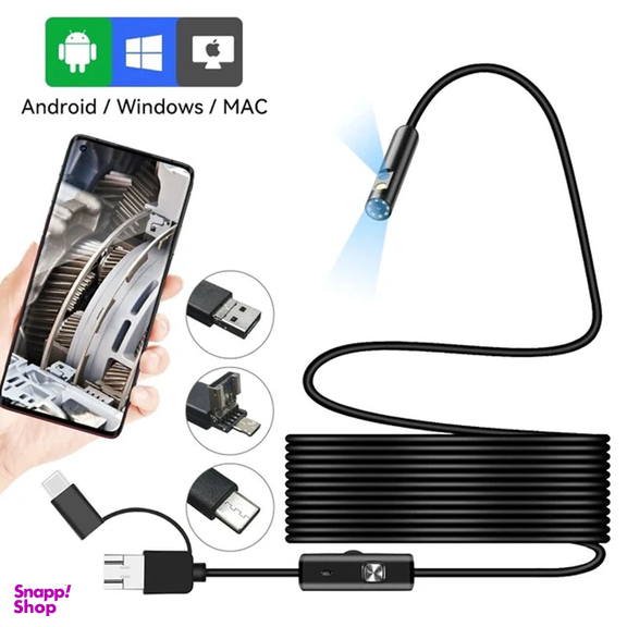 دوربین آندوسکوپی مدل 20 متر 2 لنز کد HARD WIRE HD