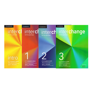 کتاب Interchange اثر Jack C. Richards انتشارات کمبریدج 4 جلدی
