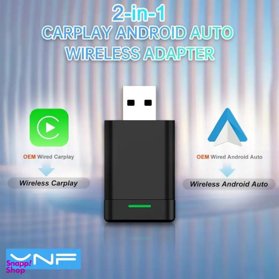 دانگل بی سیم کارپلی و اندروید اتو مدل YNF