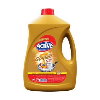 مایع ظرفشویی اکتیو مدل Golden وزن 3500 گرم