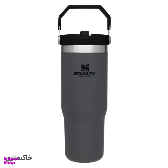 قمقمه استنلی مدل Iceflow Flip Straw Tumbler گنجایش 0.88 لیتر