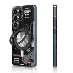 کاور گوشی موبایل یانگ کیت مدل 01-Cyberpunk 360 Spin Magnetic Stand Case مناسب سامسونگ Galaxy S25 Ultra