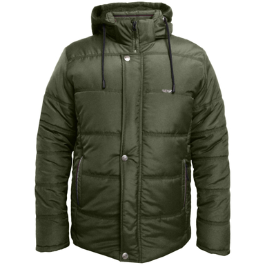 کاپشن مردانه مدل 1102 رنگ زیتونی