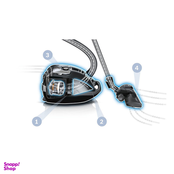 جارو برقی بوش مدل مدل BGL8Gold