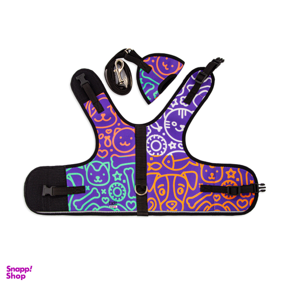 قلاده کتفی سگ و گربه تادو کد S109 سایز L