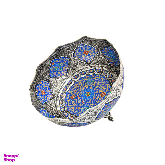 کاسه قلمزنی طرح تذهیب کد 7935