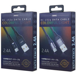 کابل فست شارژ USB به Lightning ریمکس مدل RC-154i طول 1 متر