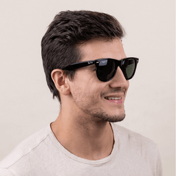 عینک آفتابی ری بن پلاریزه مدل Wayfarer کد 2140 رنگ مشکی