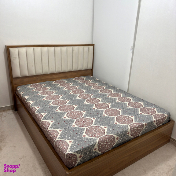 ملحفه 2 نفره ناتوسا مدل کشدار مقانک سایز 160×200 سانتی متر