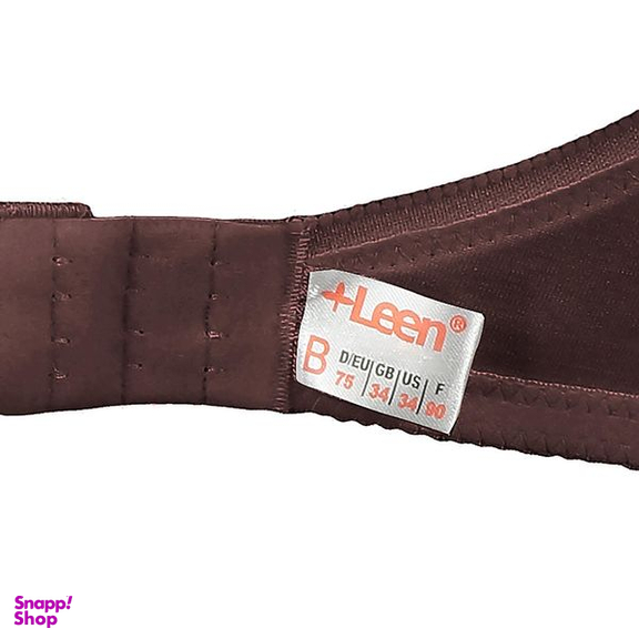 سوتین زنانه لین مدل فنردار کد 4680-602 رنگ قهوه ای