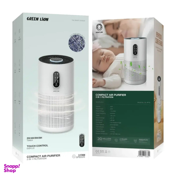 دستگاه تصفیه هوا گرین لاین مدل GNCMPAIRPRWH