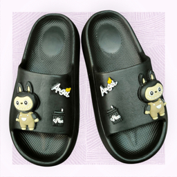 دمپایی زنانه زیتون مدل ملودی لبوبو ویانزا رنگ مشکی