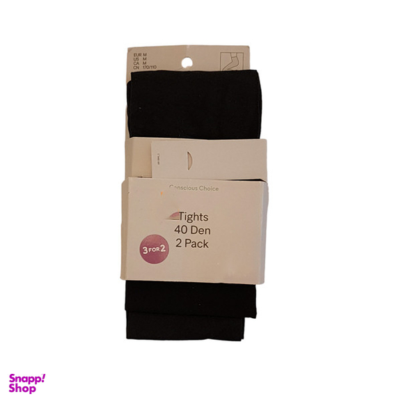 جوراب شلواری دخترانه کد 885 SH مجموعه 2 عددی